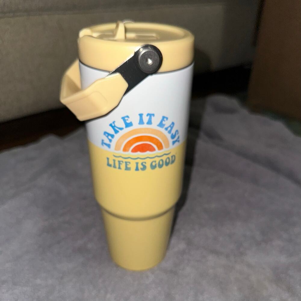 Life Is Good Corkcicle 30oz Tumbler Take It Easy CRK Mug